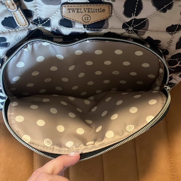 Twelve Little Companion Diaper Bag in Leopard Print - Picture 2 of 5